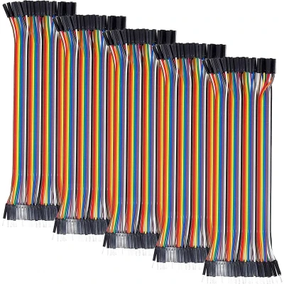 Afbeelding van AZDelivery 5 x Jumper Draadkabel 40 stuks per 20 cm F2M Vrouwelijk naar Man compatibel met Arduino en Raspberry Pi Inclusief E Book!