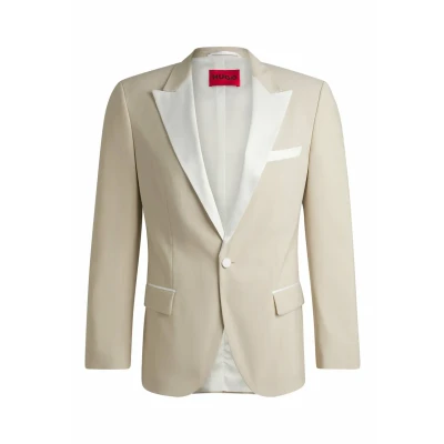 Afbeelding van HUGO Colbert, Heren, Maat: 54, Light beige nine