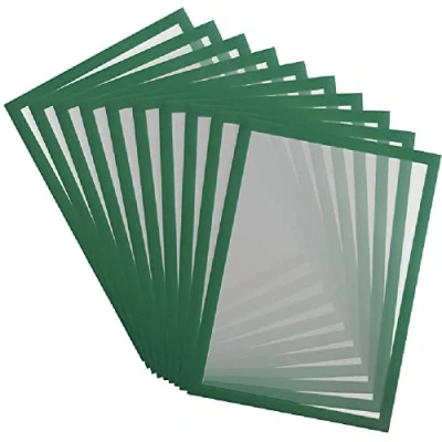 Afbeelding van Tarifold Es 195235 Magneto PRO 10 magnetisch computerframe A4 voor documenten, berichten, borden, snel uitwisselen en plaatsen magnetische achterkant van metaal, groen,