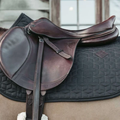 Afbeelding van Kentucky Horsewear Zadeldek Basic Grijs