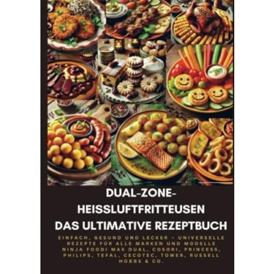 Afbeelding van Dual Zone Heißluftfritteusen: Das ultimative Rezeptbuch