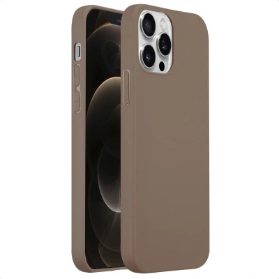 Afbeelding van imoshion Hoesje Geschikt voor iPhone 12 / Pro Color Backcover Bruin
