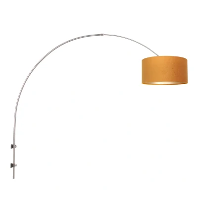 Afbeelding van Steinhauer wandlamp Sparkled light staal metaal 8147ST
