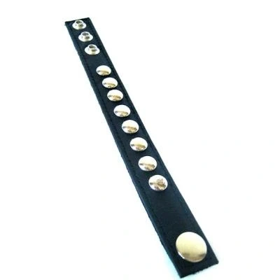 Image de Rimba Anneau Cockring Cuir Avec Rivets