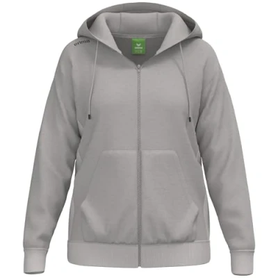 Afbeelding van Erima Damen Zip Hoodie Ts Hoody Jacket 25 6414 Taupe 44 (XXL)