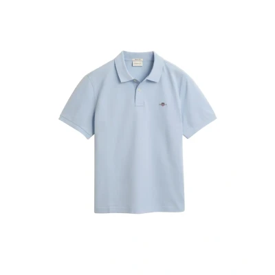 Afbeelding van GANT REG Shield Poloshirt, Heren, Maat: Large, Fresh blue