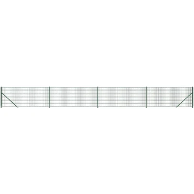Afbeelding van Draadgaashek met flens 0,8x10 m groen