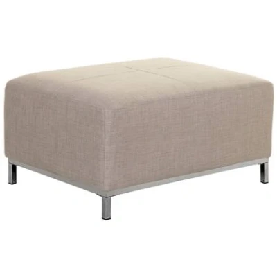 Afbeelding van Beliani OSLO Ottomaan Beige Polyester