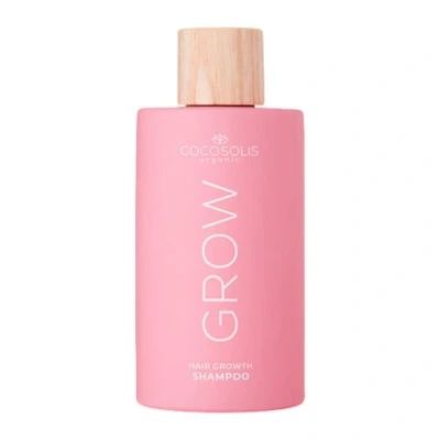 Afbeelding van COCOSOLIS GROW Growth &amp; Anti aging shampoo voor snelle haargroei, versnelt de effectief tegen haaruitval, met actieve vitamine e en kerascalp