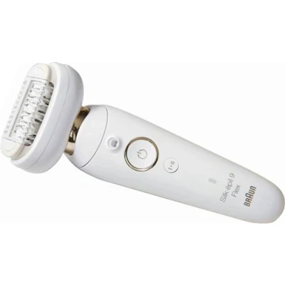 Afbeelding van Braun Silk épil 9 Flex 001 Epilator Met Flexibele Kop Makkelijker Ontharen, Wit/Goud