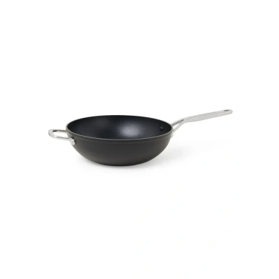Afbeelding van KitchenAid Forged Hardened Aluminium Wokpan Ø30 Cm Zwart