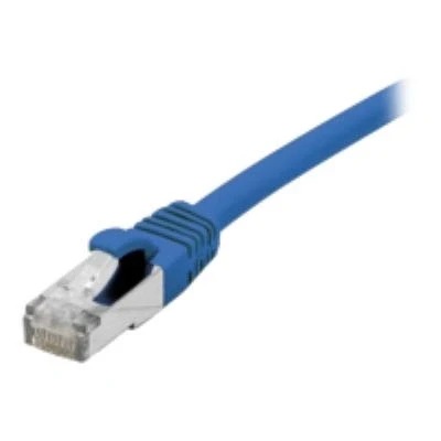Image de Cable rj45 ftp cat6a lsoh snagless bleu 15m