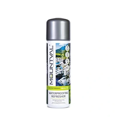 Afbeelding van Mountval Waterdichtingskoeler, waterdichtingsoplossing voor kleding bij nat weer en wandeluitrusting, dames heren, 300 ml, Transparant (neutraal), ml 10,15, (neutraal)
