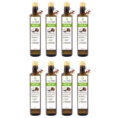 Afbeelding van GreatVita MCT Kokosolie 4 liter Hoogwaardige C8 en C10 vetzuren 70% caprylzuur 30% caprinezuur