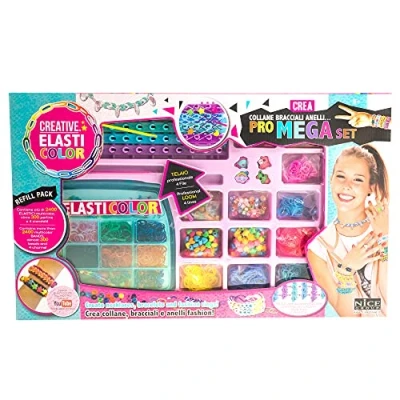 Afbeelding van Kit om Armbanden te Maken Nice Creative Elasticolor 62 x 38 5 cm