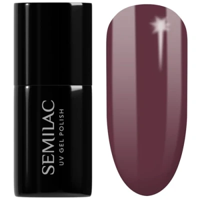 Afbeelding van Semilac Allure UV nagellak 030 Dark Chocolate 7 ml