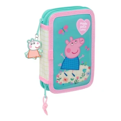 Image de SAFTA Trousse double, 29 pcs Peppa Pig &quot;Pretty Flowers&quot;
