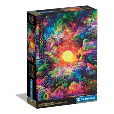 Afbeelding van Clementoni Puzzel 500 Stukjes Compact Color Boom Legpuzzel volwassenen