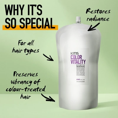 Afbeelding van KMS ColorVitality Shampoo Refill 750ml