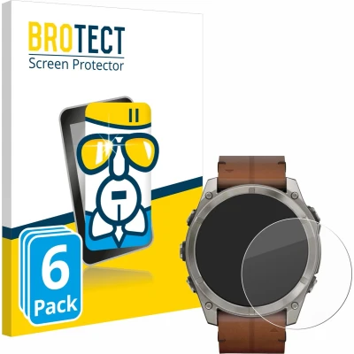 Afbeelding van BROTECT Beschermende glazen screenprotector helder, Smartwatch beschermfolie, Transparant