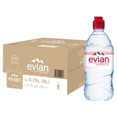 Afbeelding van Evian Mineraalwater 12 x 0.75 liter
