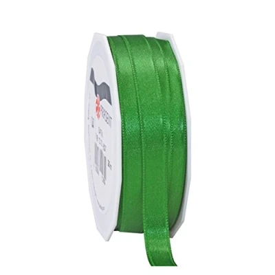 Afbeelding van PRÄSENT C.E. Pattberg 7181025 607 Satijnen lint voor het verpakken van geschenken, decoraties en knutselen, decoratief elke gelegenheid, geel, 10 mm 25 m