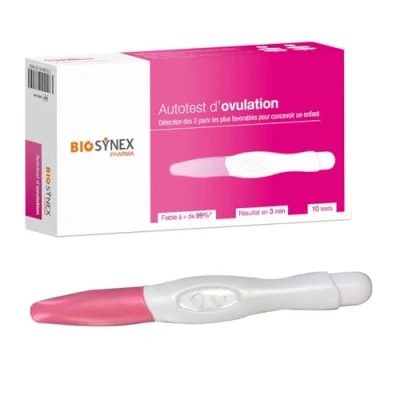 Afbeelding van BioSynex Ovulatietest x10 LH Detectie Snel Resultaat 99% Betrouwbaar