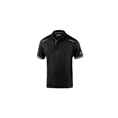 Afbeelding van Sparco TECH Polo Zwart/Grijs maat XXXL