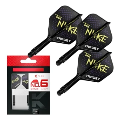 Afbeelding van Target K Flex Luke Littler NO6 Dart Flights Short