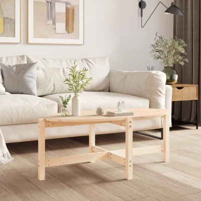 Afbeelding van Salontafel 118x63x45 cm massief grenenhout