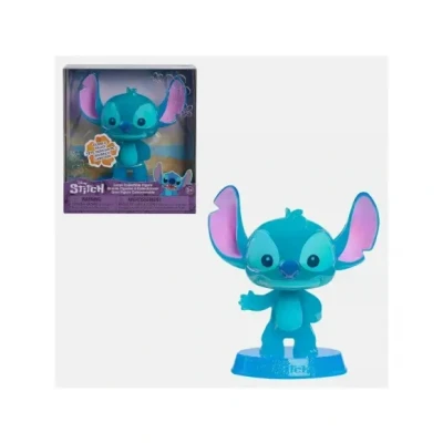 Afbeelding van Disney Stitch Grote Wiebelhoofd Verzamelfiguur blauw