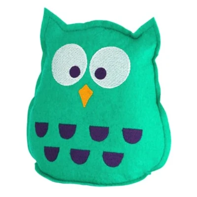 Afbeelding van WENKO Vochtafstotend uil luchtontvochtiger, polyester, 15 x 18 9 cm, turquoise