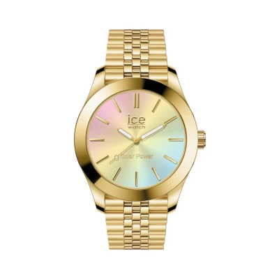 Afbeelding van ICE Watch steel Gold rainbow 023992 Horloge Staal Goudkleurig Ø 34 mm
