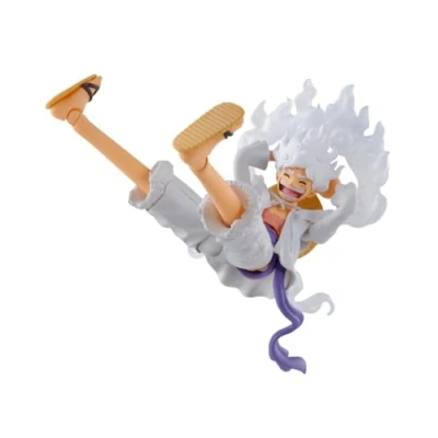 Afbeelding van TAMASHII NATIONS One Piece Monkey D. Luffy GEAR5, Bandai Spirits S.H.Figuarts actiefiguur