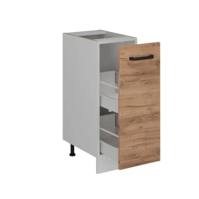 Afbeelding van Vicco R Line medicijnkastje, Goldkraft eiken, 30 cm, zonder werkblad, kast