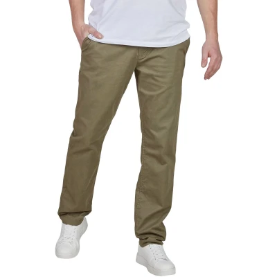 Afbeelding van Tom Tailor Heren Chino Broek TT SMU regular/straight Olijf Volwassenen