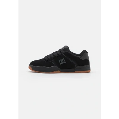 Afbeelding van DC Shoes Central Unisex Skateschoenen, Maat: 42, Black Leer en textiel