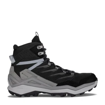Afbeelding van Lowa Maddox Pro GTX Mid Ws Wide Wandelschoenen Dames Black Grey EU 38 Zwart