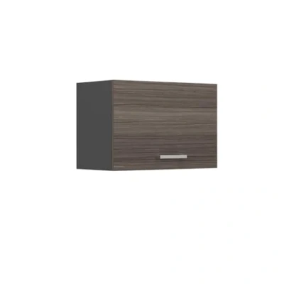 Afbeelding van Vicco Hangkast R Line, Edel grijs/Antraciet, 60 cm Plat