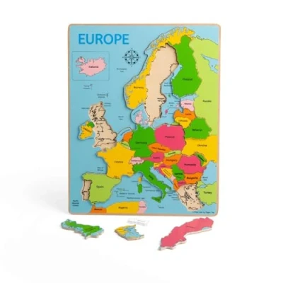 Afbeelding van Bigjigs Toys Puzzel Europa