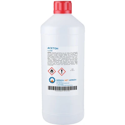 Afbeelding van Aceton 1 liter, fles