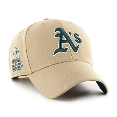 Afbeelding van &#039;47 MLB Oakland Athletics SURE SHOT Snapback Unisex Pet, Maat: One Size, Khaki