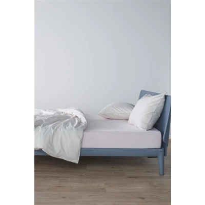 Afbeelding van Beddinghouse Jersey Topper Hoeslaken 140x200/220 Zacht Roze