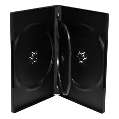 Afbeelding van MediaRange DVD Videobox 15mm 3 Disc Zwart 5 Stuks
