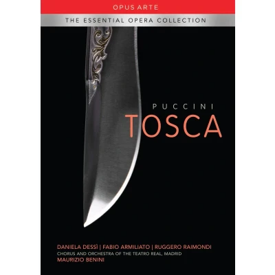 Afbeelding van Choir &amp; Orchestra Of The Teatro Real Madrid, Maurice Benini Puccini: Tosca (DVD)