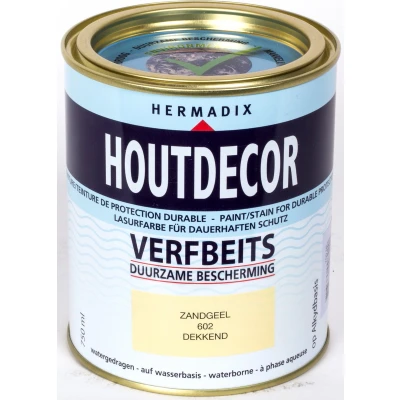 Afbeelding van Houtdecor 602 zandgeel 750 ml Hermadix