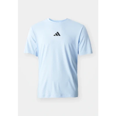 Afbeelding van adidas Performance Power 3 Stripes T shirt Heren Blauw XS