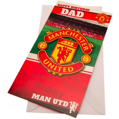 Afbeelding van Manchester United Birthday Card Dad