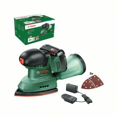 Afbeelding van Bosch Home and Garden EasySander 18V 8 06033E3002 Accu multischuurmachine Incl. accu, lader 18 V 2.5 Ah