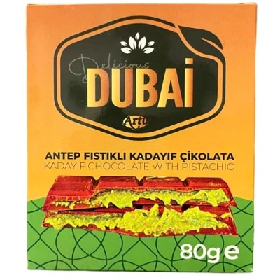 Afbeelding van Dubai Chocolade 80 g